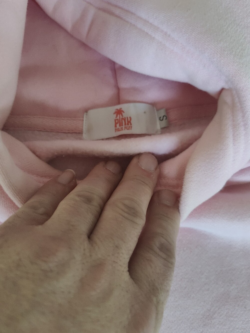 Pink Palm Puff "Everything Comes In Waves" Hoodie Size S Hoodie / XS Pants - Picture 8 of 15